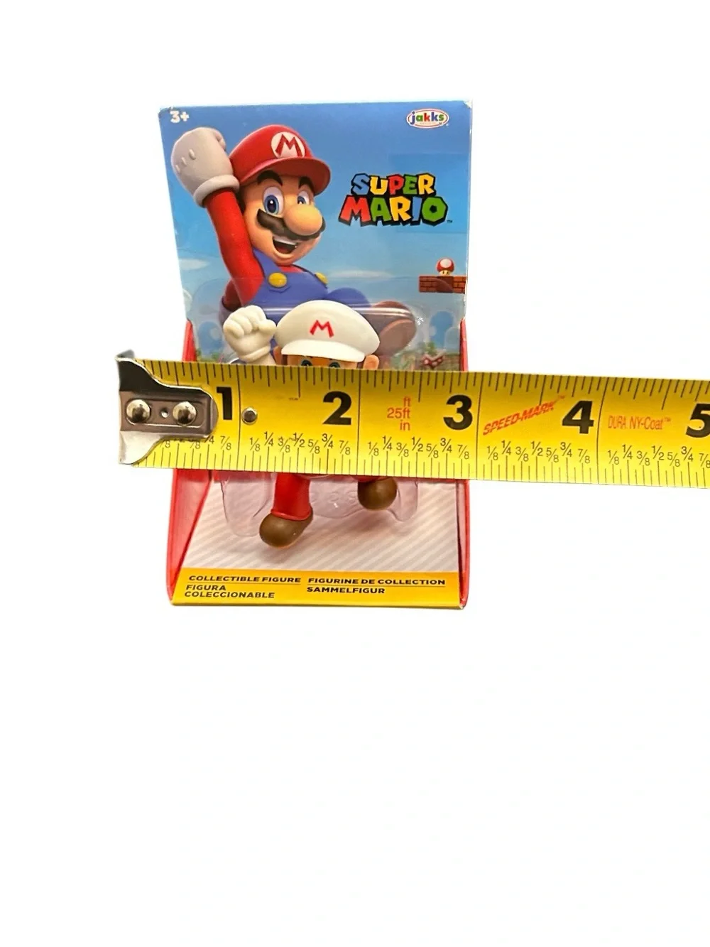 Super Mario Mini Action Figure Collectible Jakks Pacific Nintendo Fire New 2024